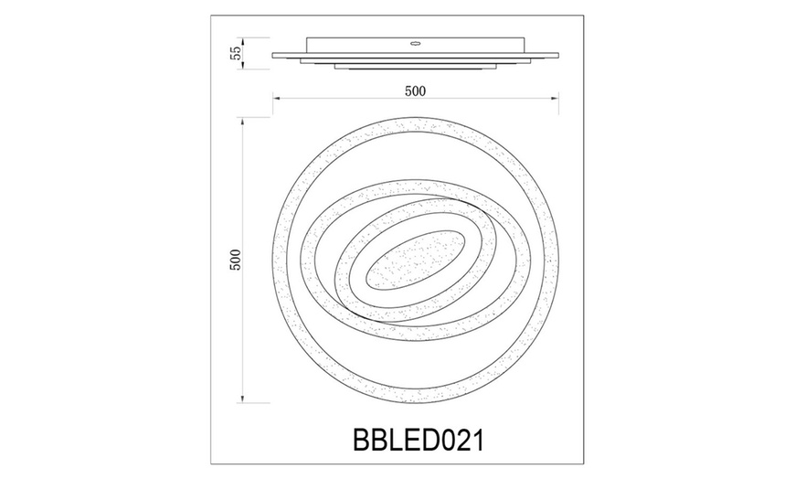 Image 59: Lampadari e plafoniere LED