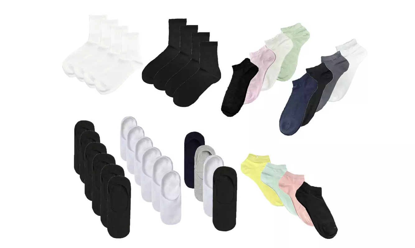 12 o 24 paia di calzini da uomo e da donna
