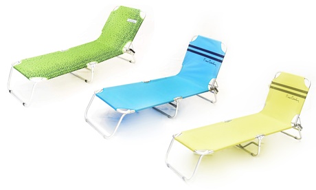 Sdraio richiudibile Nantes disponibile in 3 colori e 2 fantasie