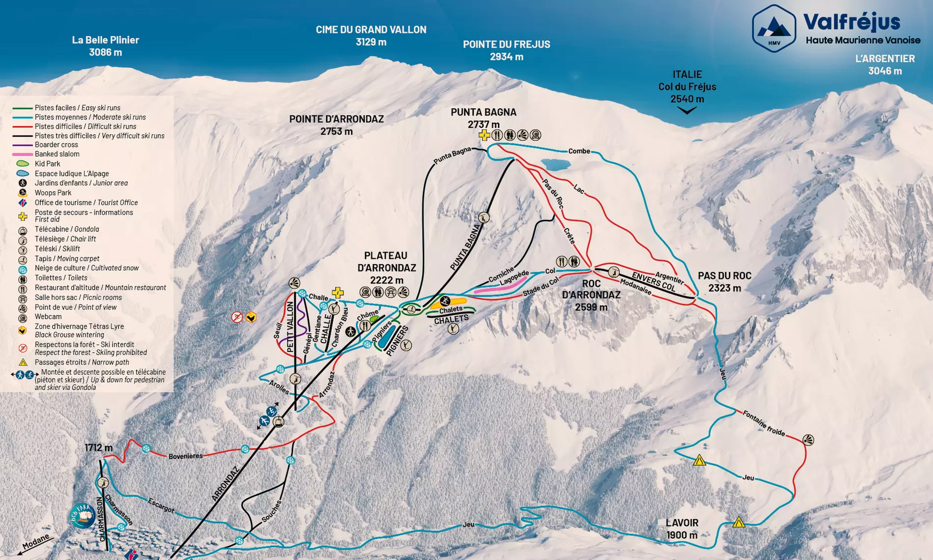 Forfait de ski pour 1 ou 6 jours entre deux stations mythiques