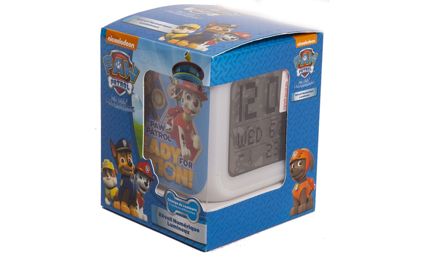 Image 4: Paw Patrol Digital Alarm Clock