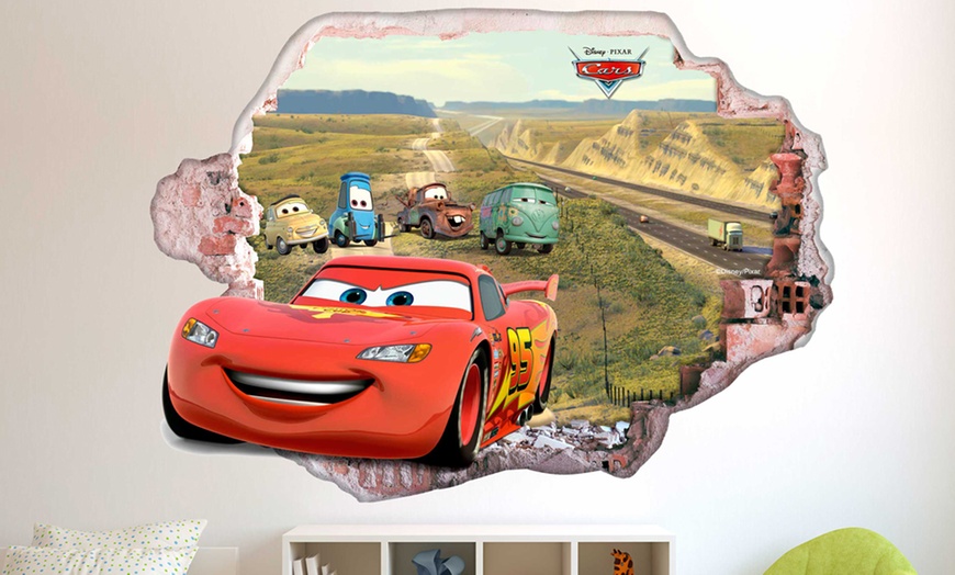 Image 8: Disney Cars Vinyl Wall Decal 