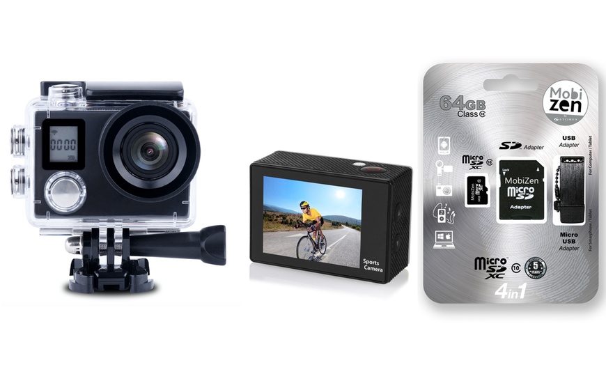 Image 11: Ultra HD 4K WiFi Action Camera