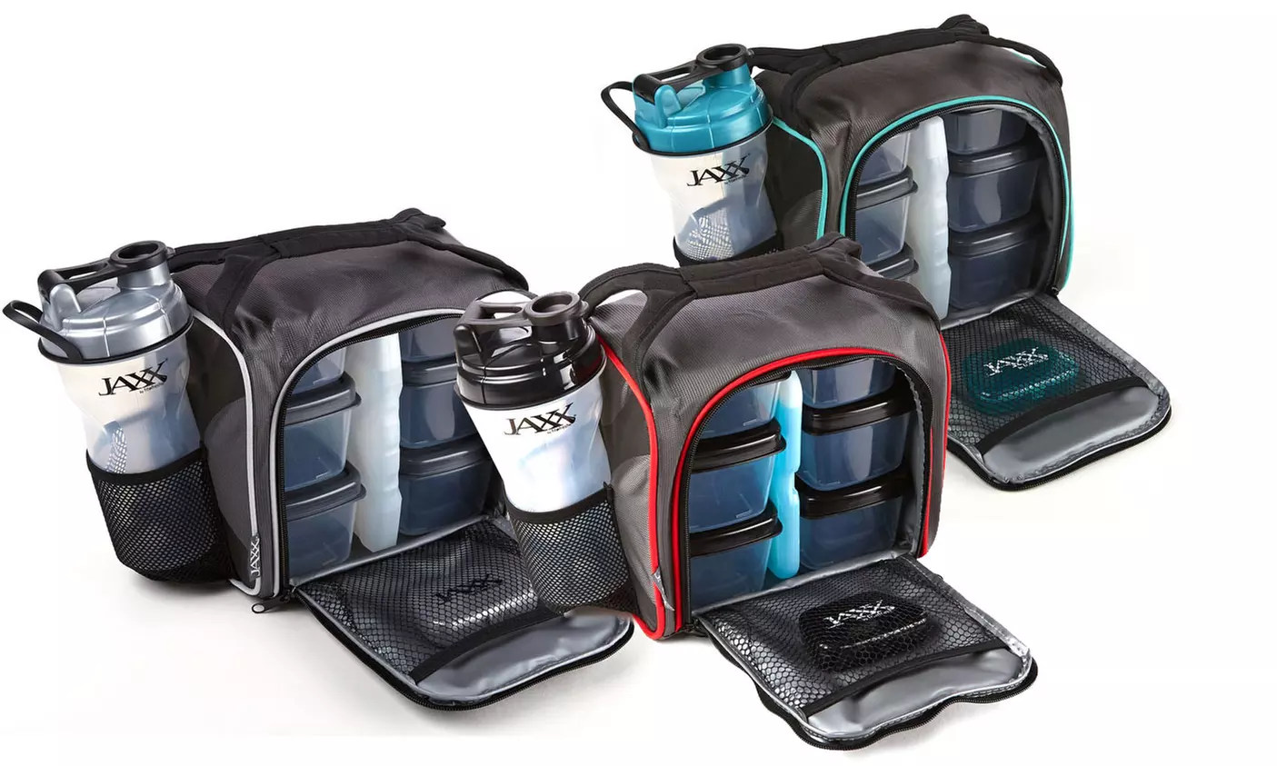 Jaxx FitPak Meal Prep Set and Shaker Cup (10-Piece) - Primary Image
