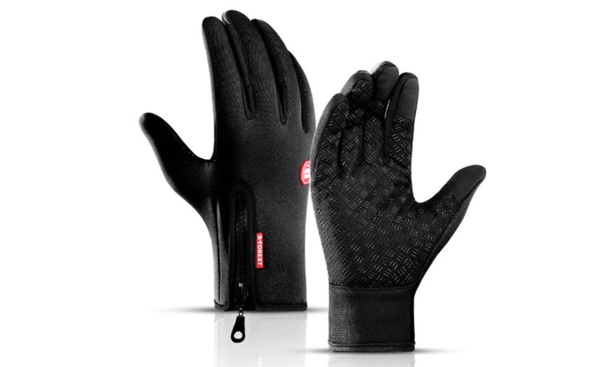 Image 3: Winter Touchscreen Thermal Gloves