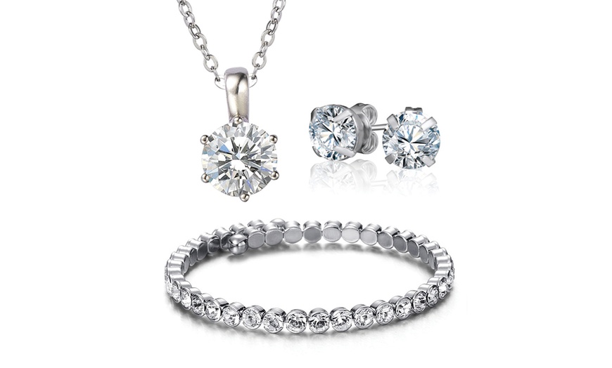 Image 4: 3-Piece Luxurious Jewellery Sets