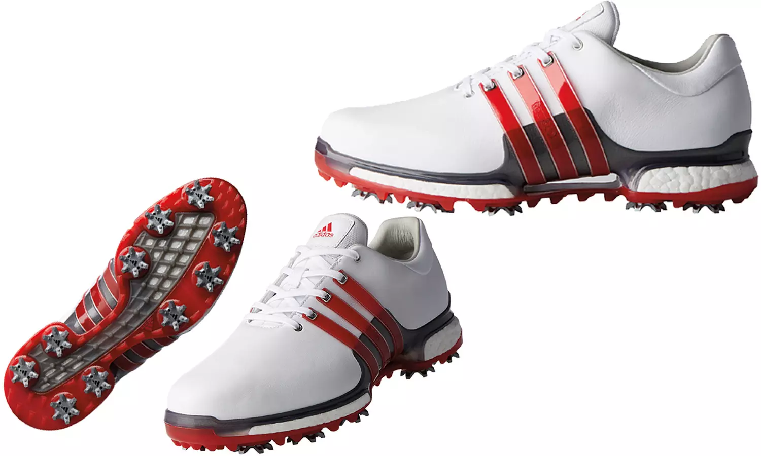 Adidas Tour 360 2.0 Leather Golf Shoe - Primary Image
