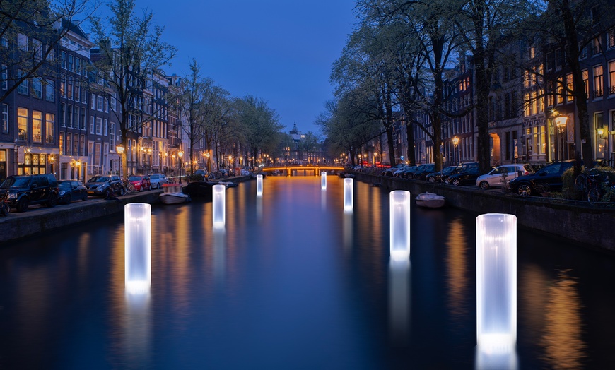 Image 3: Beleef het magische Amsterdam Light Festival vanaf het water