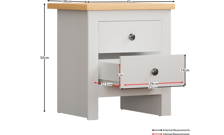 Image 67: Vida Designs Arlington Bedroom Range