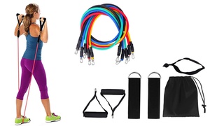 11-Piece Resistance Bands Set