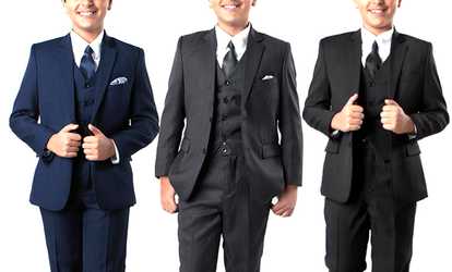 image for Kids' Tuxedos and Suits Set (4-, or 5-Piece)