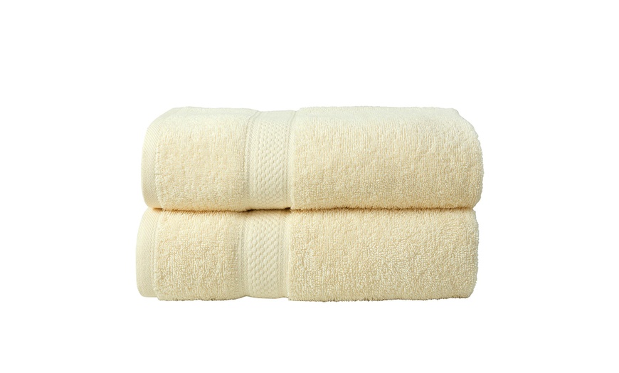 Image 20: 100% Cotton Towel Set