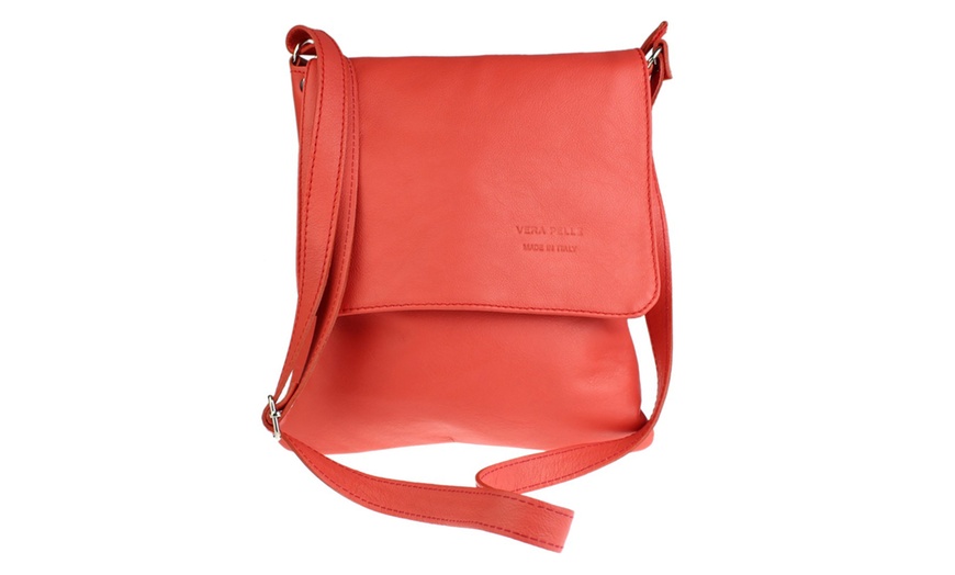 Image 27: Laura Leather Shoulder Bag