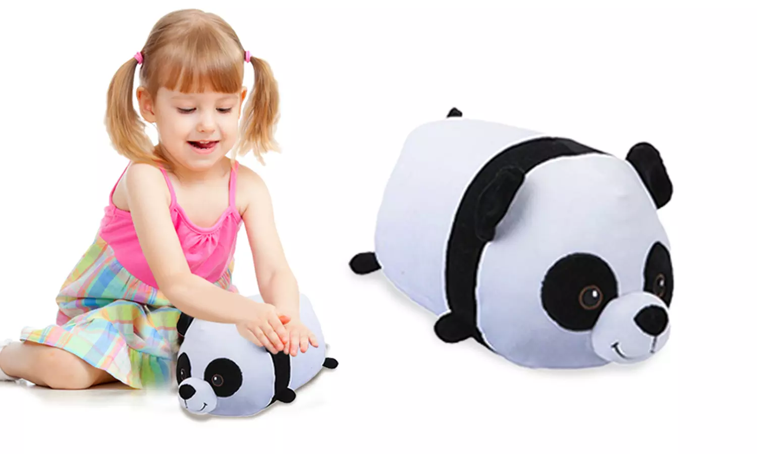 Peluche visqueuse géante panda - Primary Image