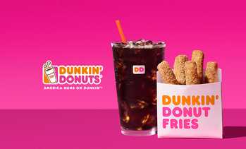 100% Cash Back at Dunkin' Donuts - up to $3