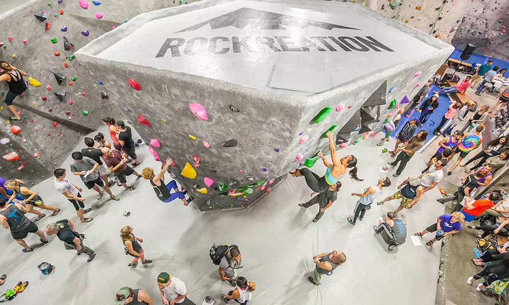One Fight Gravity 2-Hour Class for One or Two People at Rockreation (Up to 48% Off).  Two Locations Available.  - Primary Image