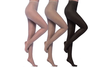 1 o 2 paia di collant compressione graduata media 70 den Silca disponibili in 3 colori e 4 misure