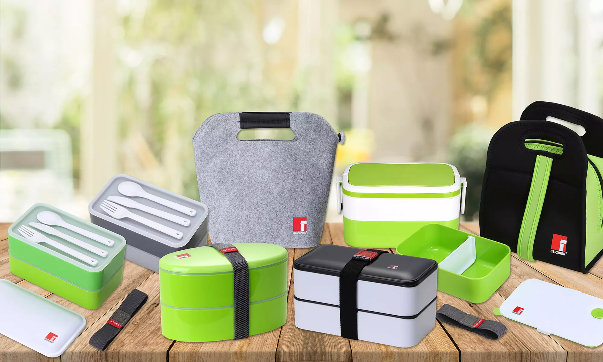 Bergner Frischhalteboxen: Bento Box-Set oder luftdichte Boxen nach Wahl - Primary Image