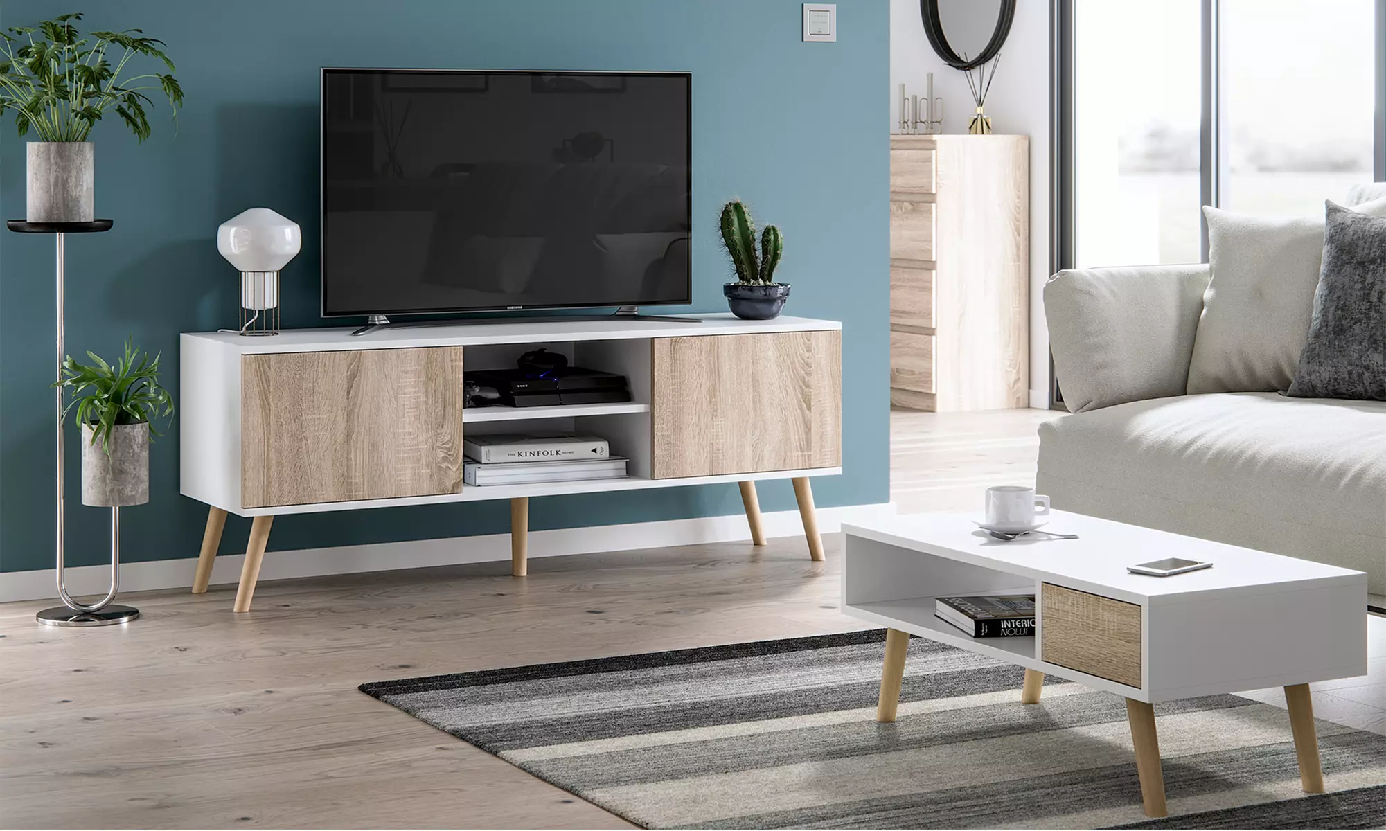 Ensemble de salon, meuble TV et /ou table basse - Primary Image