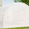 Image 18: Outdoor Walk-in Tunnel Steel Greenhouse with PE Cover
