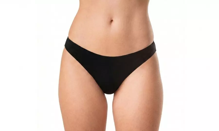 Pack de 6 braguitas brasileñas de algodón y elastano en colores lisos