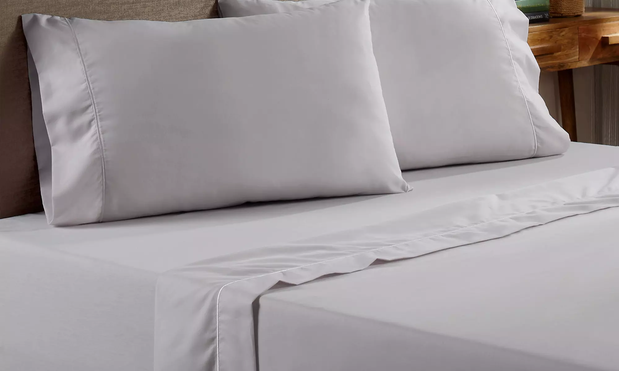 400 Thread Count Cotton-Rich Deep Pocket Sheet Set - Primary Image