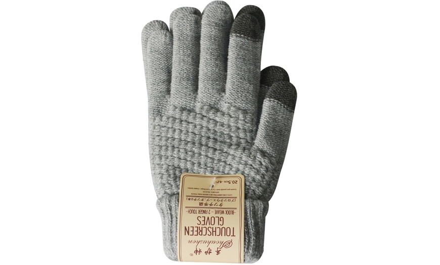 Image 9: 1 ou 2 paires de gants pour écran tactile