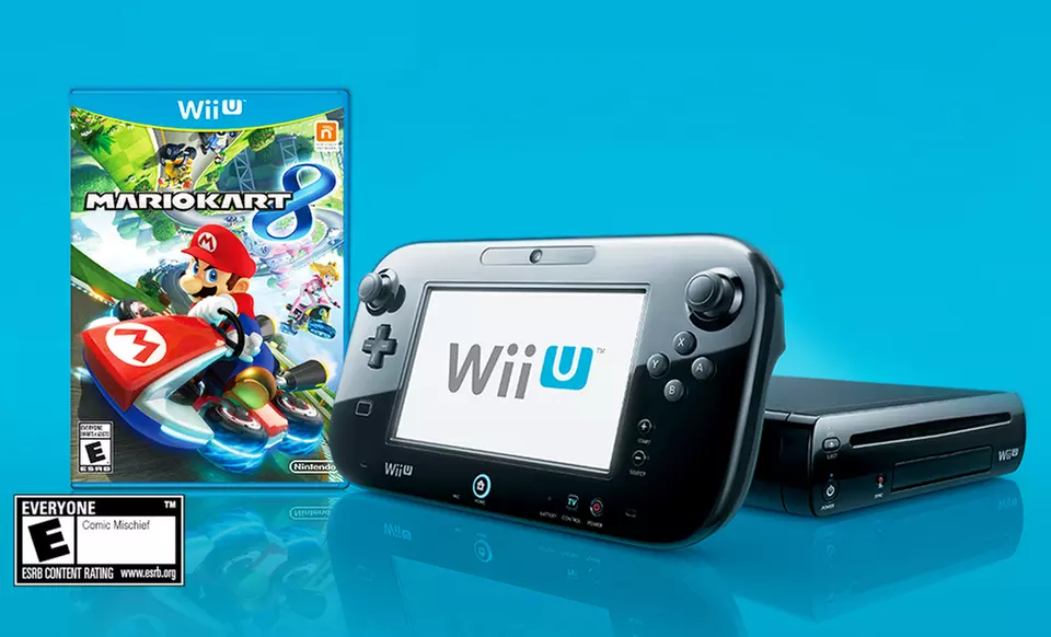 Nintendo Wii U 32GB Console with Mario Kart 8 and Nintendo Land (Refurbished) - Primary Image