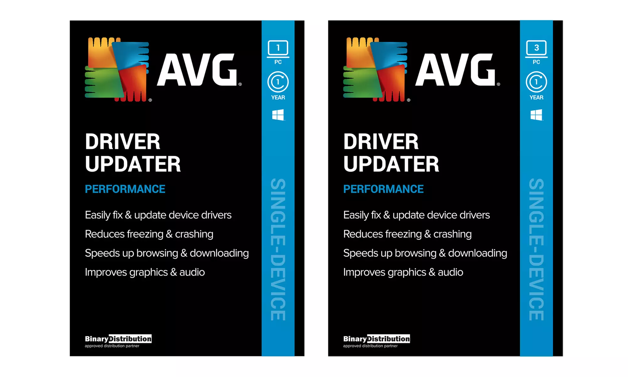 AVG Driver Updater 2024 for up to 3 Devices for One Year - Primary Image