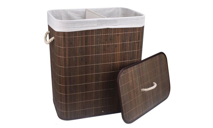 Image 9: Bamboo Laundry Basket