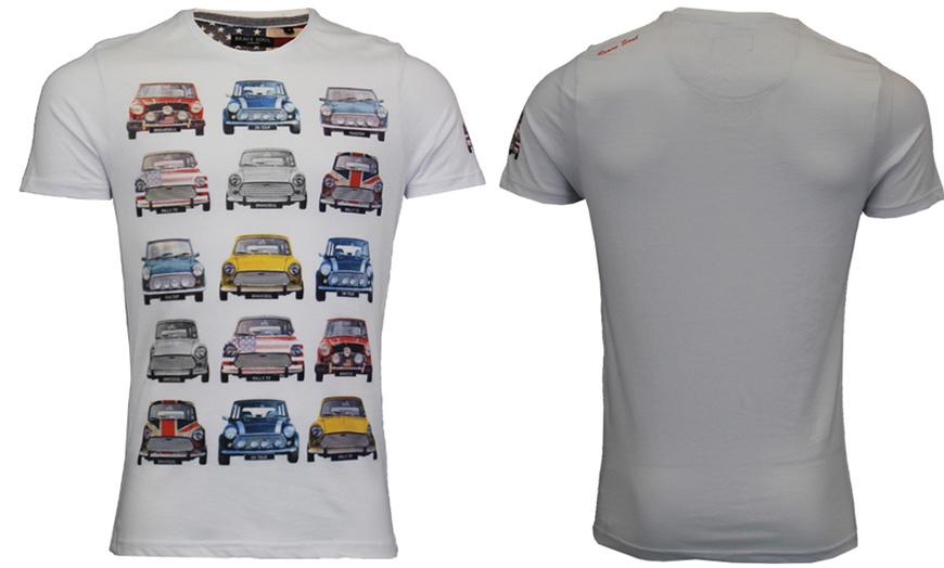 Image 4: Brave Soul Retro Car T-Shirt