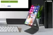 One or Two Adjustable Aluminium Smartphone and Tablet Angled Stands - Second Medium