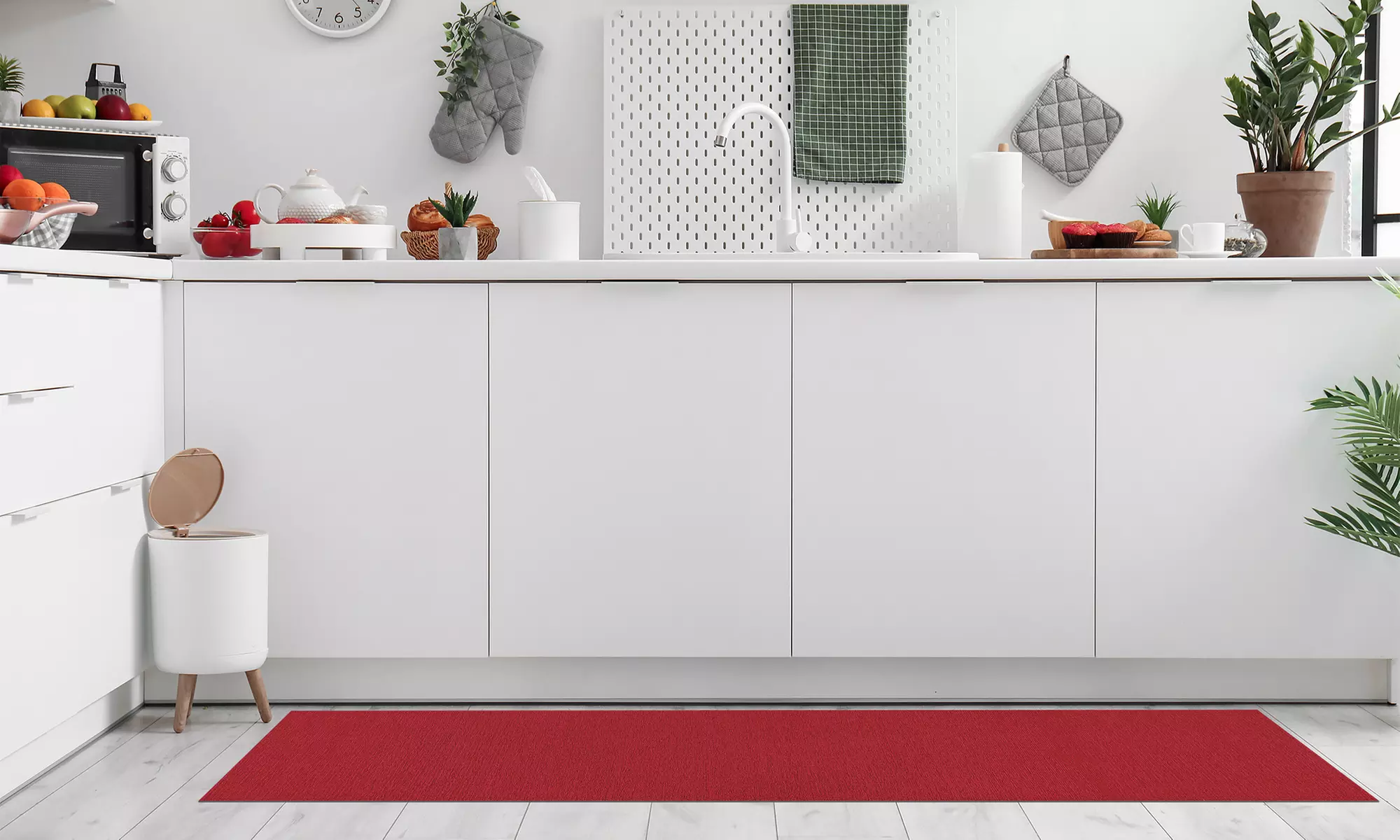 Passatoia da cucina in morbida ciniglia