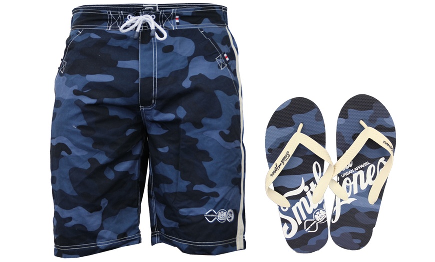 Image 7: Swim Shorts & Flip Flops Sets