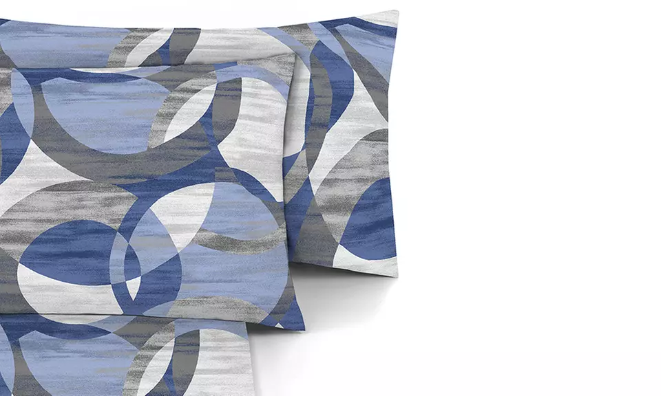 Completo Lenzuola No Stiro, Microfibra effetto Seta, Made in Italy