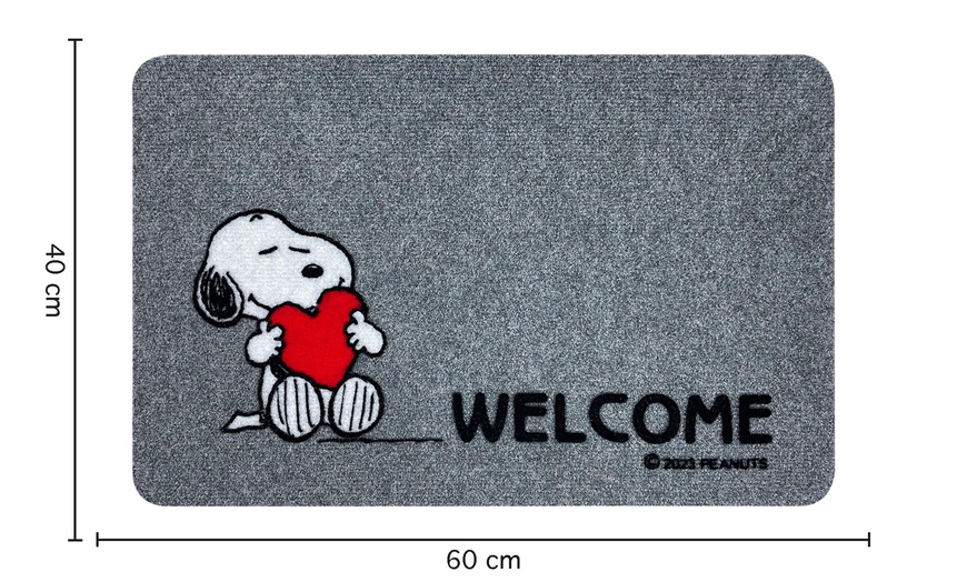 Image 12: Tapis d'entrée Snoopy