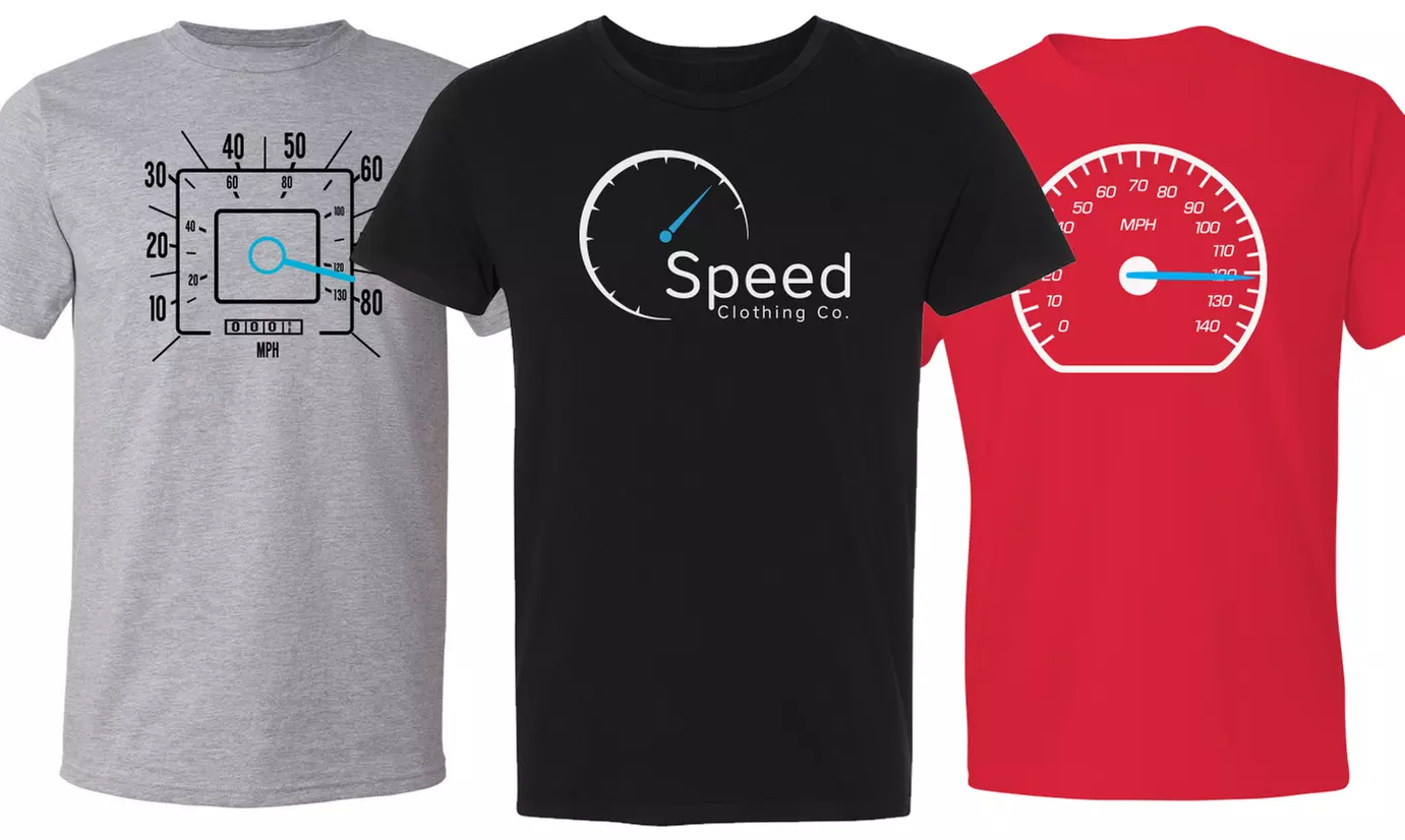 Merchandise from Speed Clothing (Up to 31% Off). Three Options Available. - Primary Image