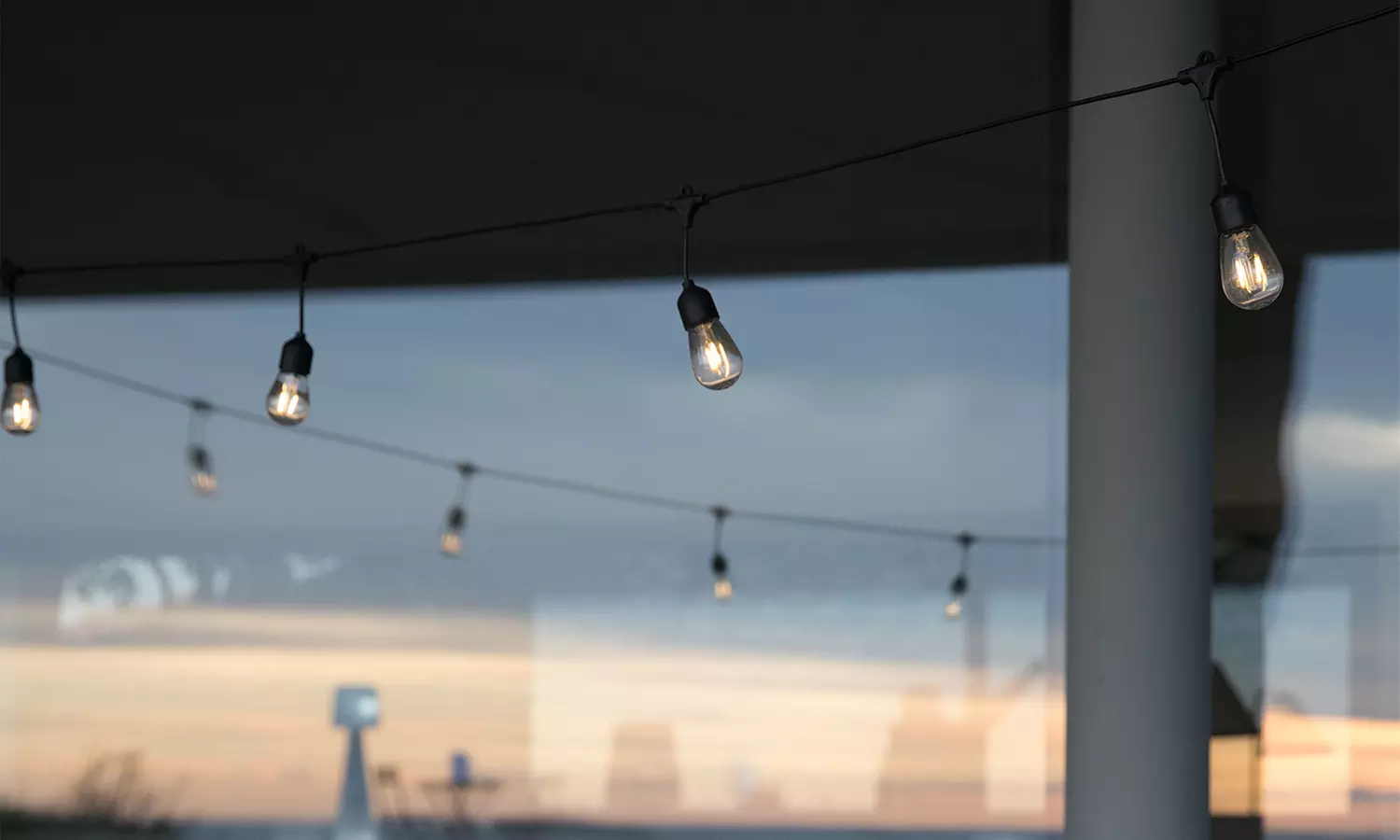 Guirlande lumineuse solaire 6 mètres Lumisky avec 10 ampoules LED