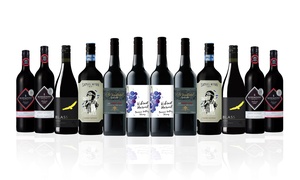 12 Bottle Premium Aussie Red Dozen Feat Barossa Valley Shiraz