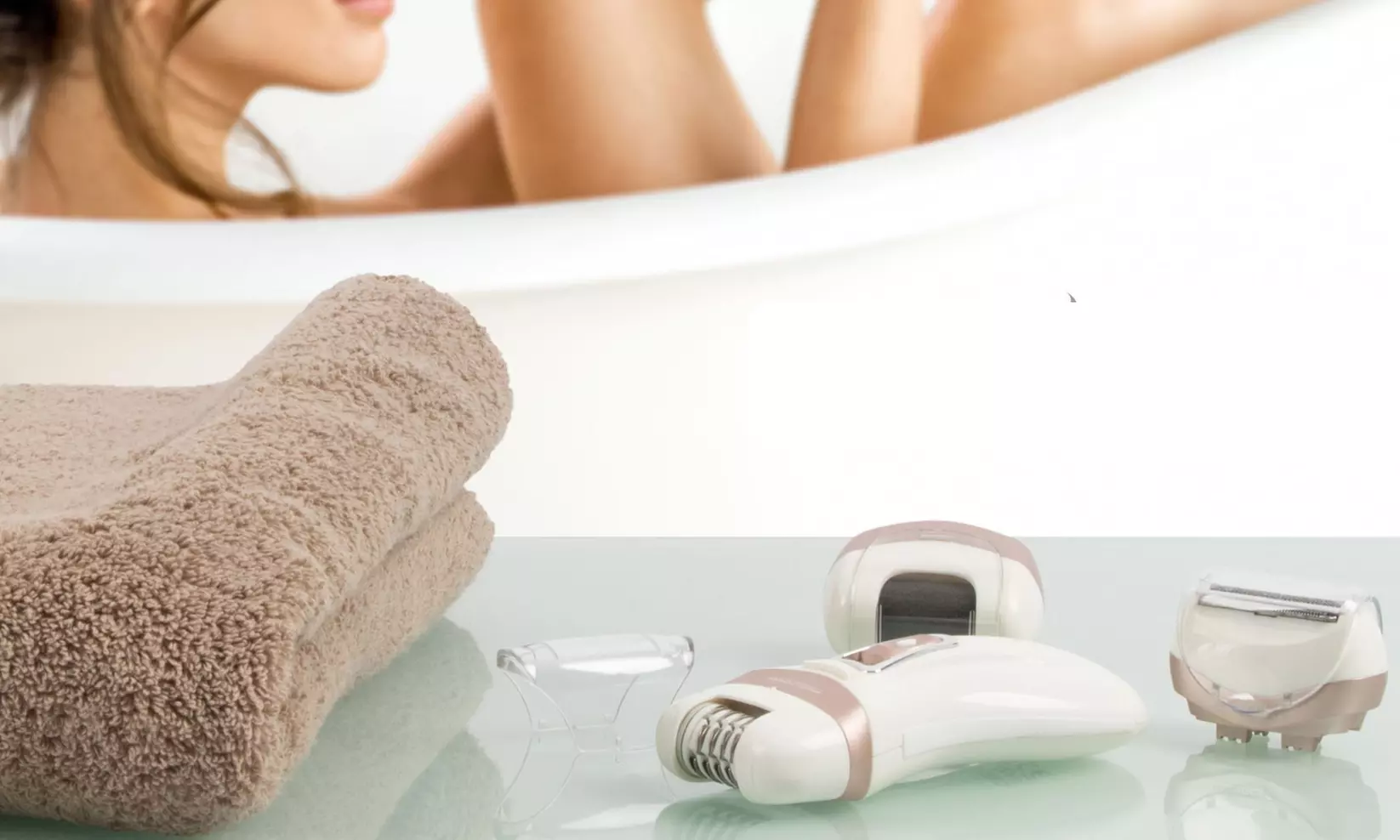 Appareil 3 en 1 épilateur rasoir et râpe anti-callosités Proficare - Primary Image