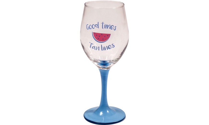 Image 5: Set of Six Wine Glasses