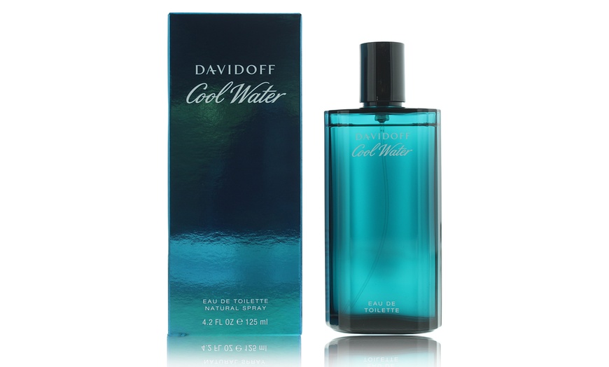 Image 1: Davidoff Cool Water Men's EDT Fragrance 125ml