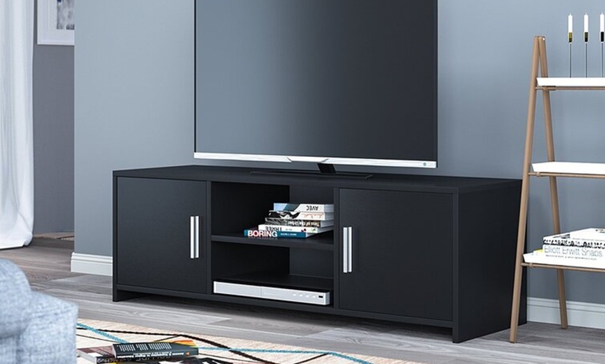 Image 4: Black TV Stand