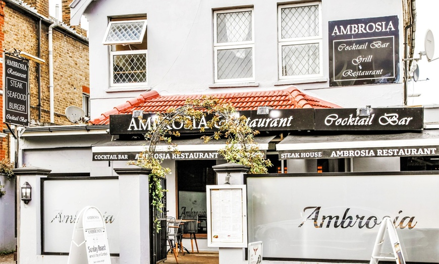 Image 10: Two-Course Menu with Glass of Prosecco at Ambrosia Restaurant 