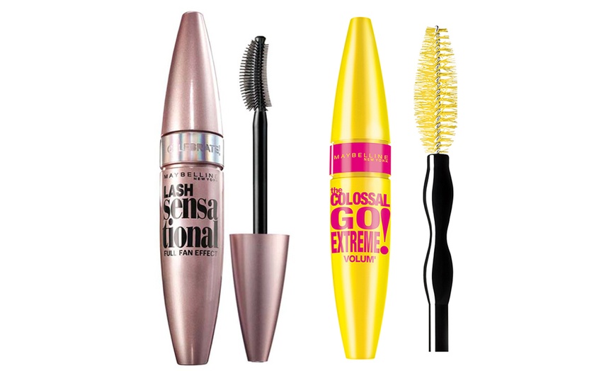 Image 2: Maybelline Two-Piece Mascara Set