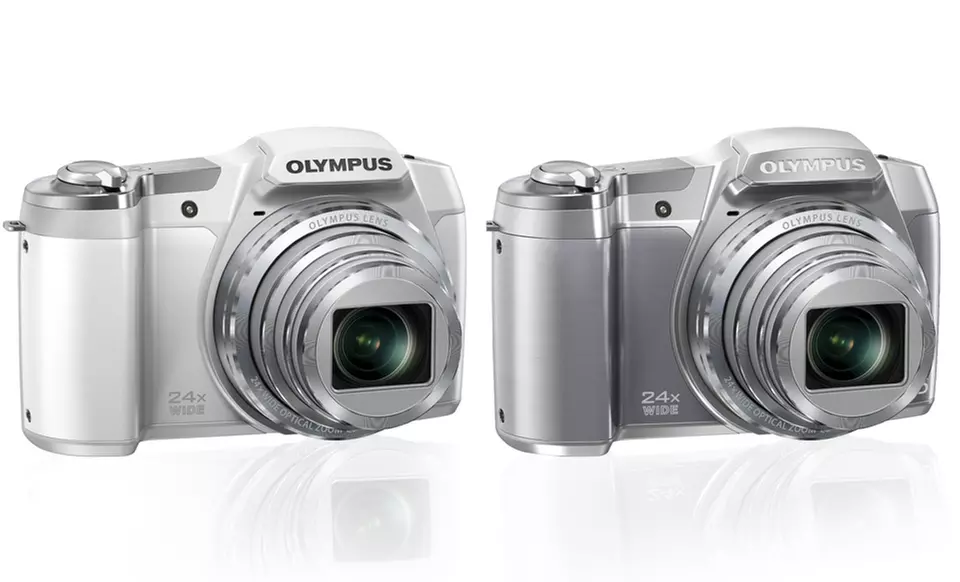 Olympus Stylus SZ-16 iHS 16MP Digital Camera with Optional Accessory Kit from $149.99–$179.99. - Primary Image