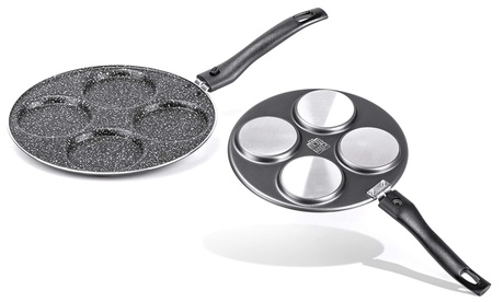 Padella per pancake a 4 cerchi da 24 cm Alluflon