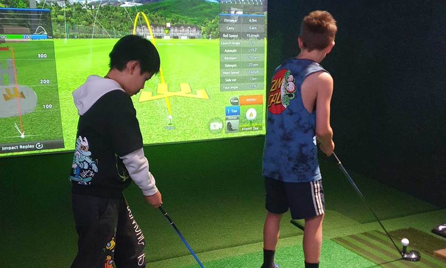 Image 3: Transform Your Game: Golf Simulation