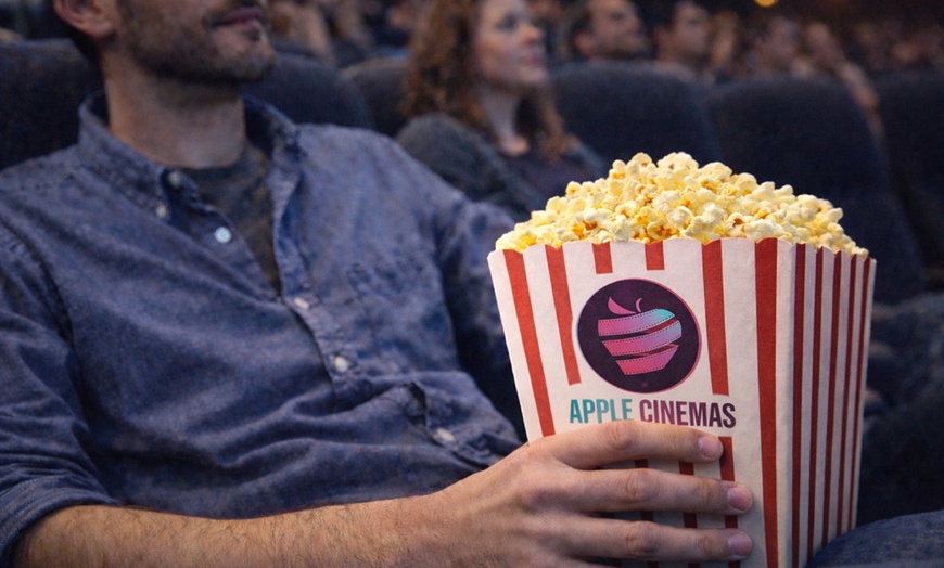 Image 5: 2 or 4 Movie Tickets w/ Popcorn at Apple Cinemas - San Francisco