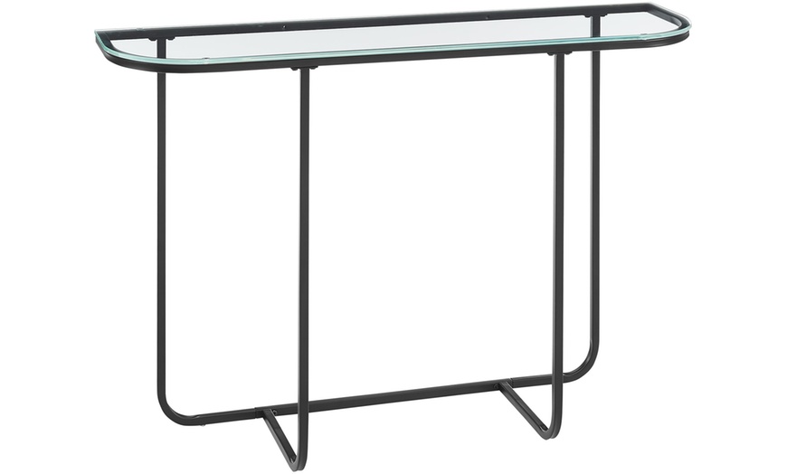 Image 6: 44'' Curved Entry Console Table